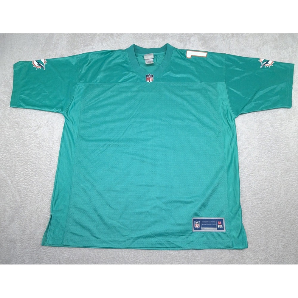 NFL PRO LINE Miami Dolphins NFL Practice Jersey Blank Name Bright Teal Men's XL